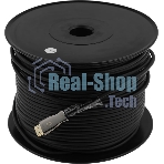 Кабель соединительный аудио-видео Premier 5-806 100.0 HDMI (m)/HDMI (m) 100м. позолоч.конт. черный