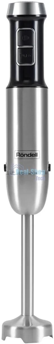 Блендер погружной Rondell RDE-1306 1200 Вт, черный/серебристый