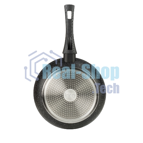 Сковорода LARA LR01-45-30 CARBON 30 см, 3-слойное покрытие 