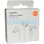 Проводные наушники Xiaomi Type-C Earphones белый, внутриканальные, USB Type-C