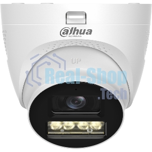 Камера видеонаблюдения аналоговая Dahua DH-HAC-HDW1500TQP-IL-T-0280B 2.8-2.8мм цв.