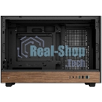 Корпус DeepCool CH260 Wood, Micro-Tower, чёрный