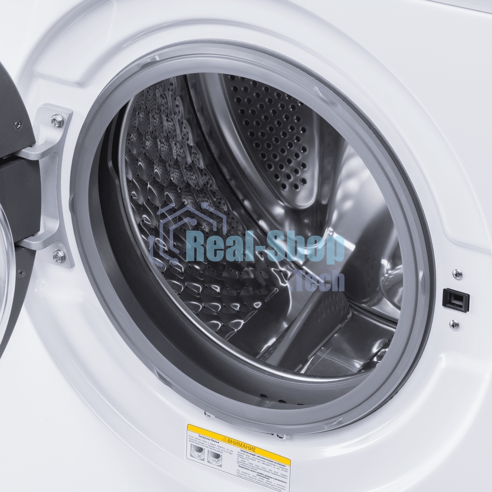 Стиральная машина Maunfeld MFWM127WH051D белый, загрузка фронтальная 7 кг, 1200 об/мин., класс: А+++