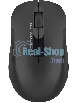 Мышь беспроводная A4Tech Fstyler FG15C Air2 черный, 1200 dpi, радиоканал, USB, кнопки - 3