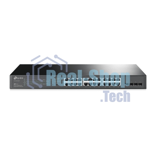 Коммутатор TP-Link TL-SG2428P JetStream гигабитный Smart коммутатор на 24 порта PoE+ и 4 SFP-слота SMB