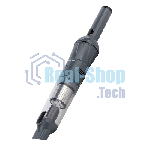 Пылесос автомобильный Coolfort CF-3060 черный, 85 Вт, уборка сухая, пылесборник контейнер 0,2 л