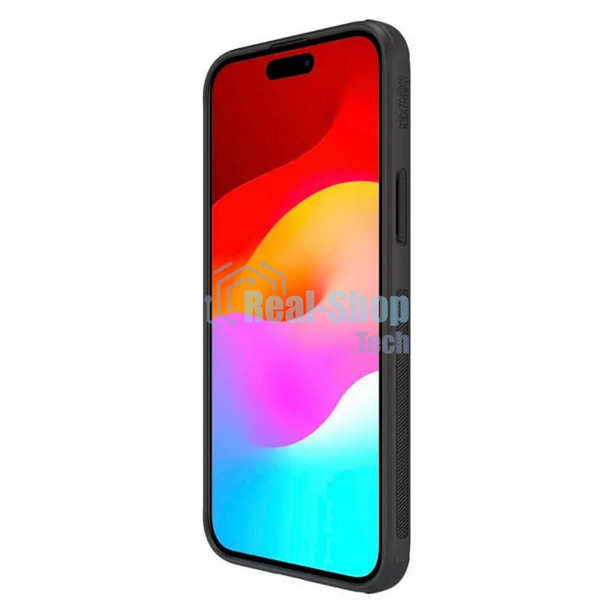 Чехол Super Frosted Shield Pro Magnetic Case, черный, (AP IP15 Plus)