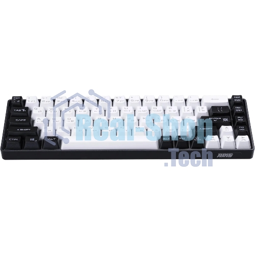 Игровая клавиатура проводная Defender Aris GK-349 RU,бел/черный,68кн+FN,радуж,1.5м