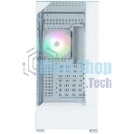 Компьютерный корпус ZALMAN P40 Prism, ATX, белый, WINDOW, 2x3.5