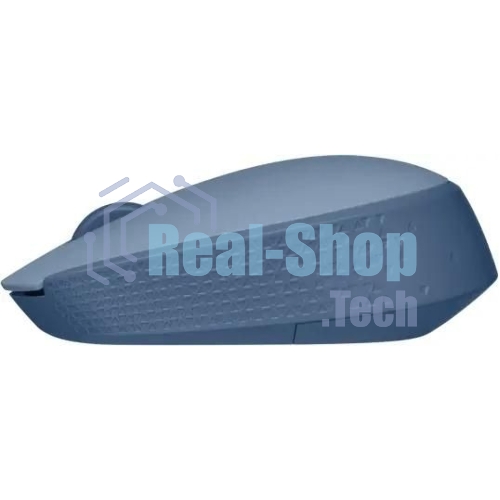 Мышь беспроводная Logitech M171 голубой, 1000 dpi, радиоканал, USB, кнопки - 3