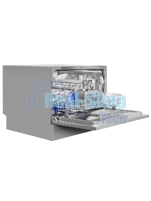 Посудомоечная машина Maunfeld MLP-06DS, серый, 55 см, 6 компл., 49 дБ, класс A+