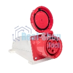 Розетка стационарная наружная EKF 135 ps-135-63-380 63А 380В 3P+РЕ+N IP67
