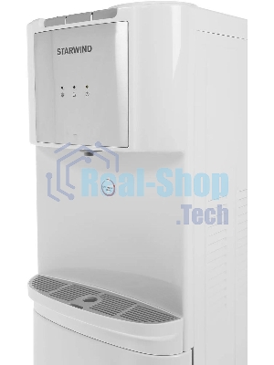 Кулер для воды Starwind SW-1115EB, верхняя загрузка, нагрев 95 °С, охлаждение 10 °С, белый