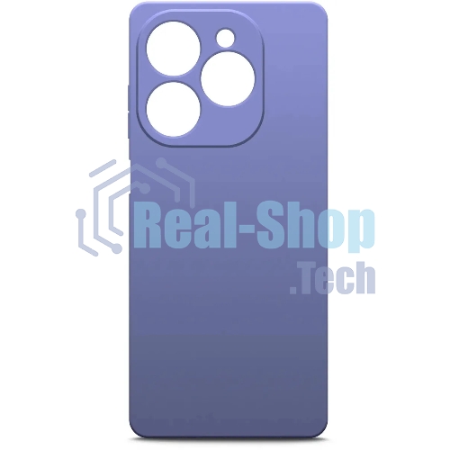 Чехол (клип-кейс) BoraSCO для Tecno Spark 20/20C/Go 2024/Pop 8 Microfiber Case лавандовый