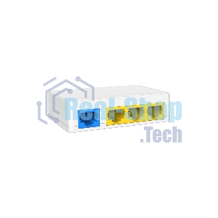 Коммутатор неуправляемый Tenda S204PD, PoE 4x100 Мбит/с, настольный, пластиковый корпус