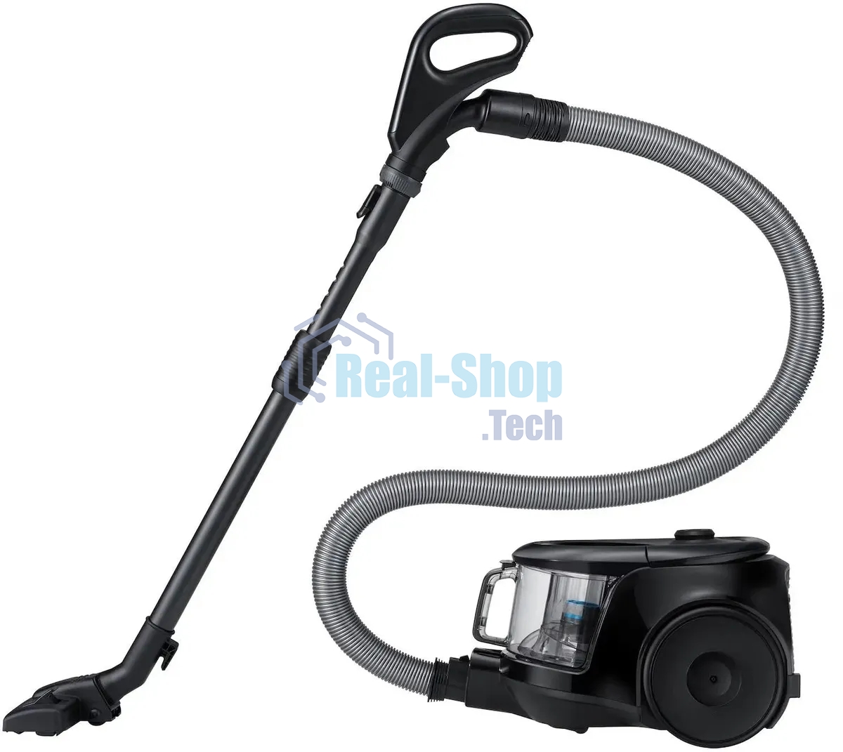 Пылесос Samsung VC18M2150SG/EV титан/черный, 380/1800 Вт, уборка сухая, пылесборник контейнер 1.5 л