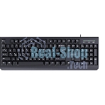 Комплект клавиатура+мышь Acer OCC400 проводной, USB, 2000 DPI, черный