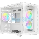 Компьютерный корпус Ocypus Iota C50 WH Curve ARGB Digital (Iota-C50-WHD300CD-GL)