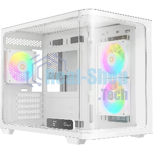Компьютерный корпус Ocypus Iota C50 WH Curve ARGB Digital (Iota-C50-WHD300CD-GL)