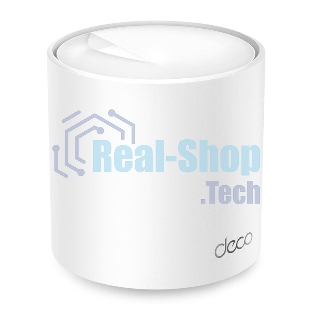 Бесшовный Mesh роутер AX3000 Whole Home Mesh Wi-Fi 6 UnitSPEED: 574 Mbps at 2.4 GHz + 2402 Mbps at 5 GHzSPEC: 2× Internal Antennas, 3× Gigabit Ports (WAN/LAN auto-sensing), 2 Streams and HE160 for 5GHzFEATURE: Deco App, Router/AP Mode, IPv6, IPTV, HomeShield (Parental