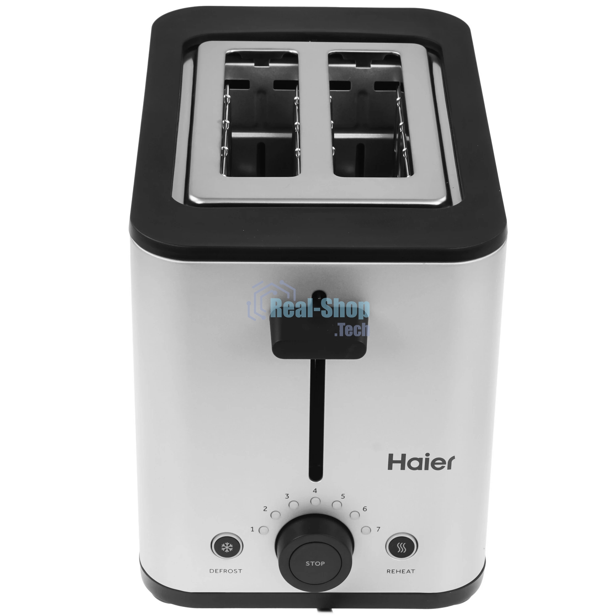 Тостер Haier HT-601 нержавеющая сталь, 900 Вт, 2 слота