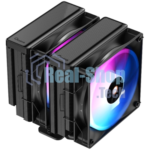 Кулер Ocypus Delta A62 BK ARGb черный 120мм алюминий+медь 2000rpm 29db 4-pin 260W 156мм