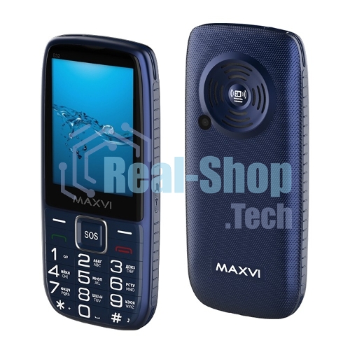 Мобильный телефон Maxvi B32 синий