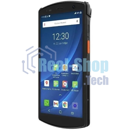 Терминал сбора данных Urovo CT58 (CT58-SU3S12E4031) 2D Image Urovo SE2030, 4/64 ГБ, Android 12, USB, Bluetooth, WiFi, NFC, USB Type-C, MicroSD, SIM, 2G, 3G, 4G, 5.5 