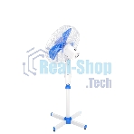Вентилятор напольный Maxvi FS1645 white-blue