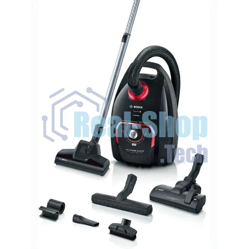 Пылесос Bosch BGL8POW3A черный, 650/890 Вт, уборка сухая, пылесборник мешок 5 л