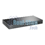 Коммутатор TP-Link TL-SG2428P JetStream гигабитный Smart коммутатор на 24 порта PoE+ и 4 SFP-слота SMB