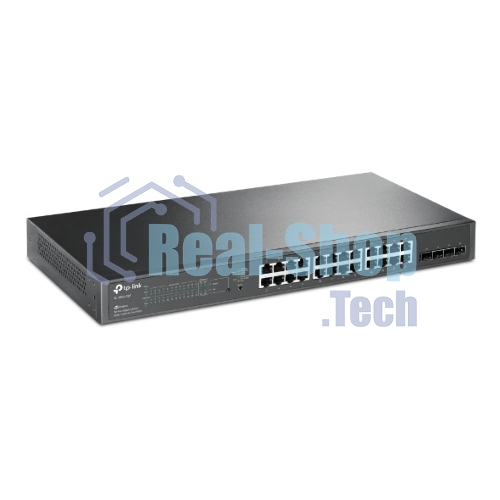 Коммутатор TP-Link TL-SG2428P JetStream гигабитный Smart коммутатор на 24 порта PoE+ и 4 SFP-слота SMB