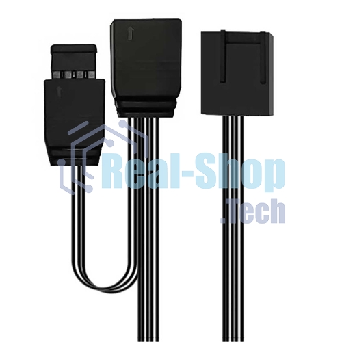 Вентилятор для корпуса Alseye Halo 4.0-B kit (3шт.) черный, 120 мм, 1300 об/мин, 24.8 дБ, 4 pin