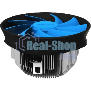 Кулер для процессора DEEPCOOL ARCHER BIGPRO V2 черный/синий, 120 мм, алюминий/медь, 2000 об/мин, 29.7 дБ, 4 pin, 125 Вт, 70 мм
