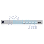 Ubiquiti UniFi Switch Pro XG 10 PoE PoE-коммутатор в стойку, 10х 10G RJ45, 2х 10G SFP+, раздача 400 Вт