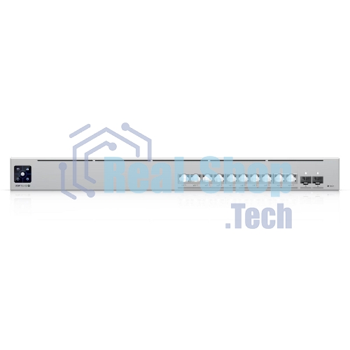 Ubiquiti UniFi Switch Pro XG 10 PoE PoE-коммутатор в стойку, 10х 10G RJ45, 2х 10G SFP+, раздача 400 Вт