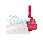 Розетка стационарная наружная EKF 135 ps-135-63-380 63А 380В 3P+РЕ+N IP67