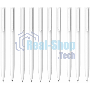 Набор гелевых ручек Xiaomi Mi Gel Pen, MJZXB01WC, черный цвет чернил, 10 шт.