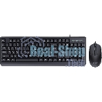 Комплект клавиатура+мышь Acer OCC400 проводной, USB, 2000 DPI, черный