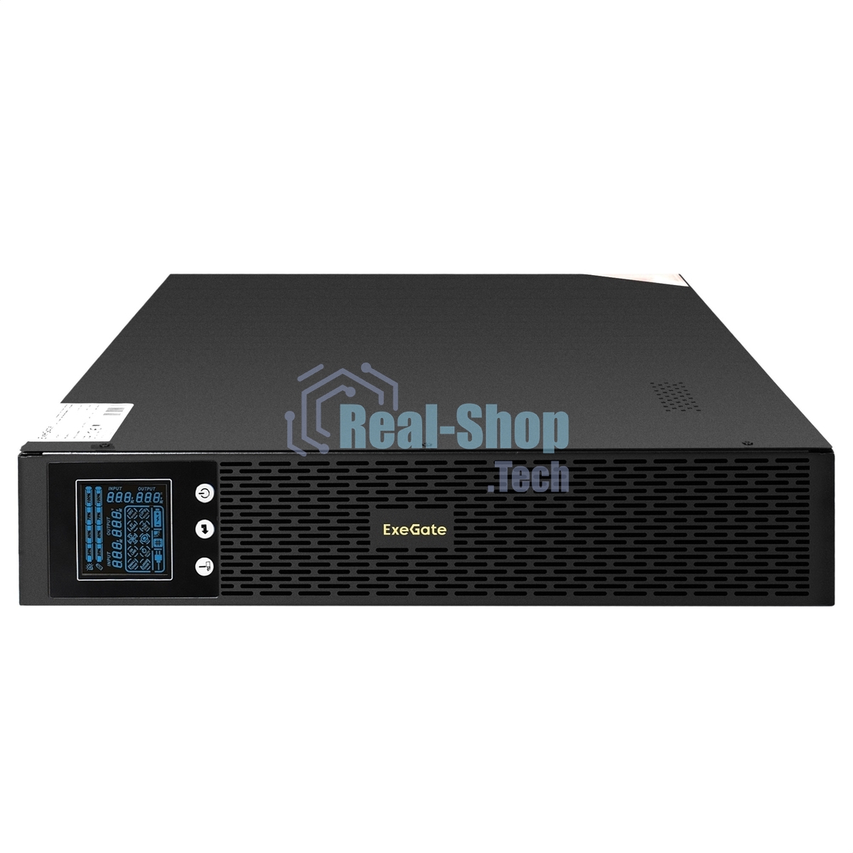 Источник бесперебойного питания Pure Sine Wave ExeGate SinePower UHB-1000.LCD.AVR.C13.RJ.USB.2U 1000VA/800W,8*C13,RM/Tower