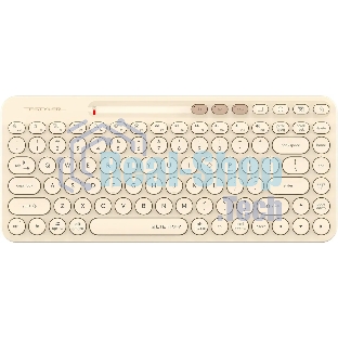 Клавиатура беспроводная A4Tech Fstyler FBK36C AS, USB, Bluetooth/Радиоканал, бежевый