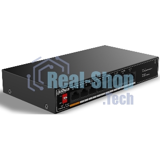 Коммутатор Dahua DH-SG1008LP, 8×1 Гбит/с, неуправляемый