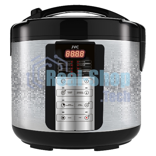 Мультиварка JVC JK-MC500 5 л, 860 Вт, серебристый с черным