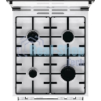 Плита газовая Gorenje GG5A10WH белый, конфорок 4 газовых, духовка 70 л, 50 см x 85 см x 59.4 см
