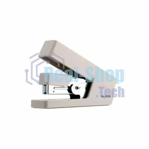 Степлер Deli ENS081GREY Nusign 24/6 26/6 (25 листов) серый 100 скоб, коробка