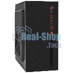 Компьютерный корпус Minitower ExeGate EX299408RUS BAA-403-AA500 (mATX, БП AA500 с вент. 8см, 2*USB, HD Audio, черный)