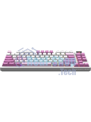 Клавиатура MSI Forge GK600 гибридная, Bluetooth, радиоканал, белый