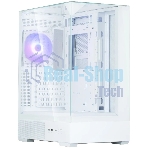 Компьютерный корпус ZALMAN P40 Prism, ATX, белый, WINDOW, 2x3.5