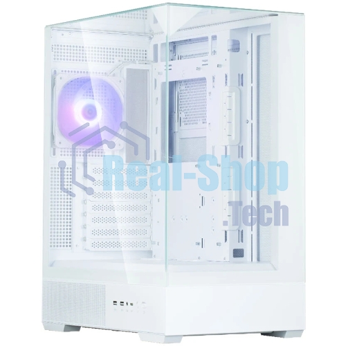 Компьютерный корпус ZALMAN P40 Prism, ATX, белый, WINDOW, 2x3.5