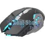 Мышь беспроводная Oklick 770GW черный, 3600 dpi, радиоканал, USB, кнопки - 6